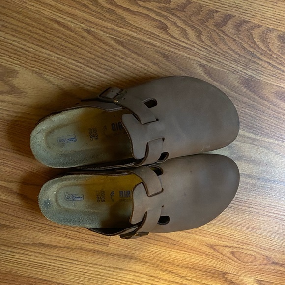 Birkenstock Shoes Birkenstock Size 38 Brown Leather Poshmark
